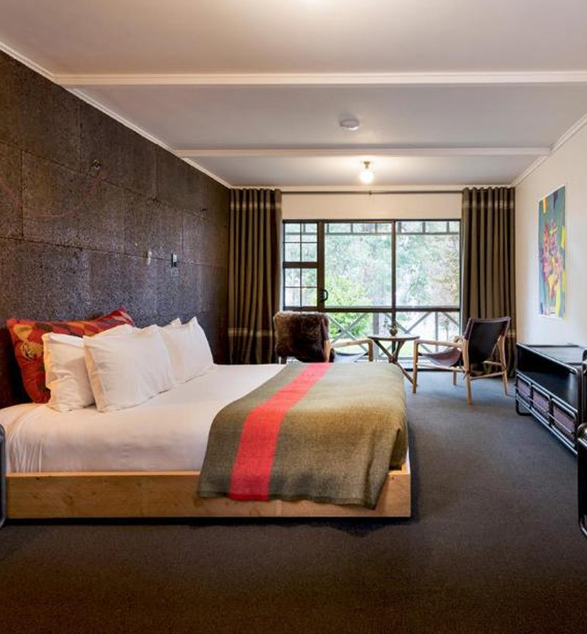 Standard king room with mountain view